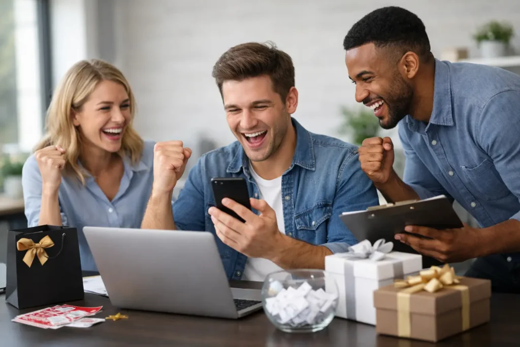 Winactie campagne bureau dat resultaat levert